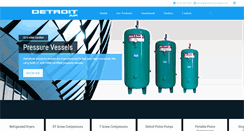 Desktop Screenshot of detroitcompressors.co.za